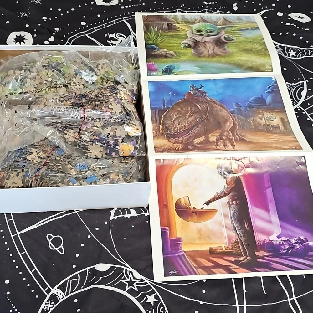 Star Wars Mandolorian 3 Puzzle Set